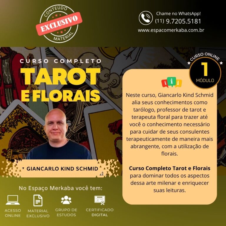 Curso Tarot e Florais