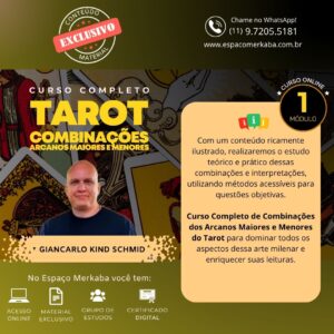 Curso Combinações - Arcanos Maiores e Menores do Tarot