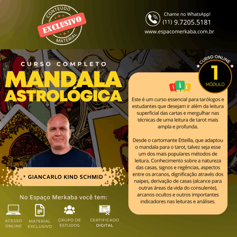 Curso Mandala Astrológica com o Tarot